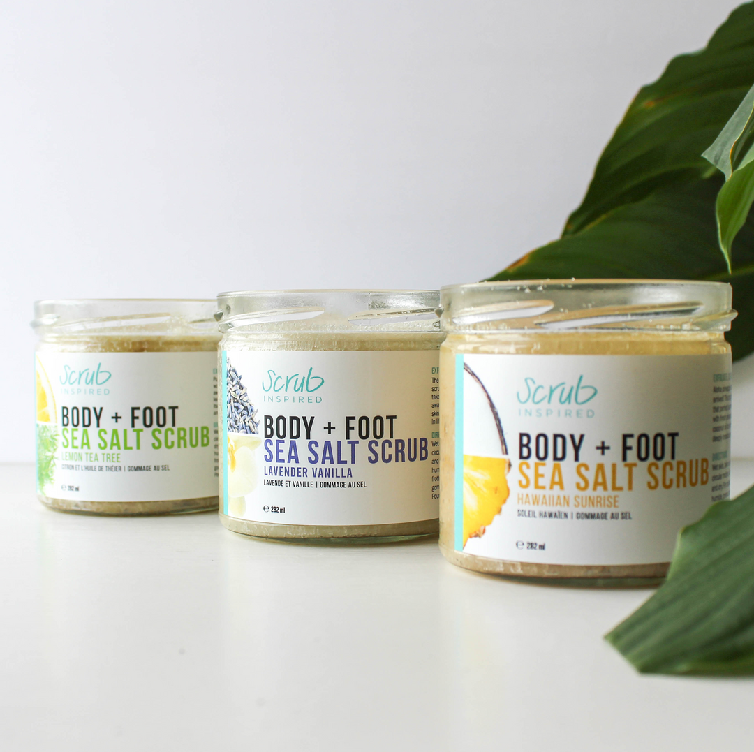 Professional Sized Salt Scrubs