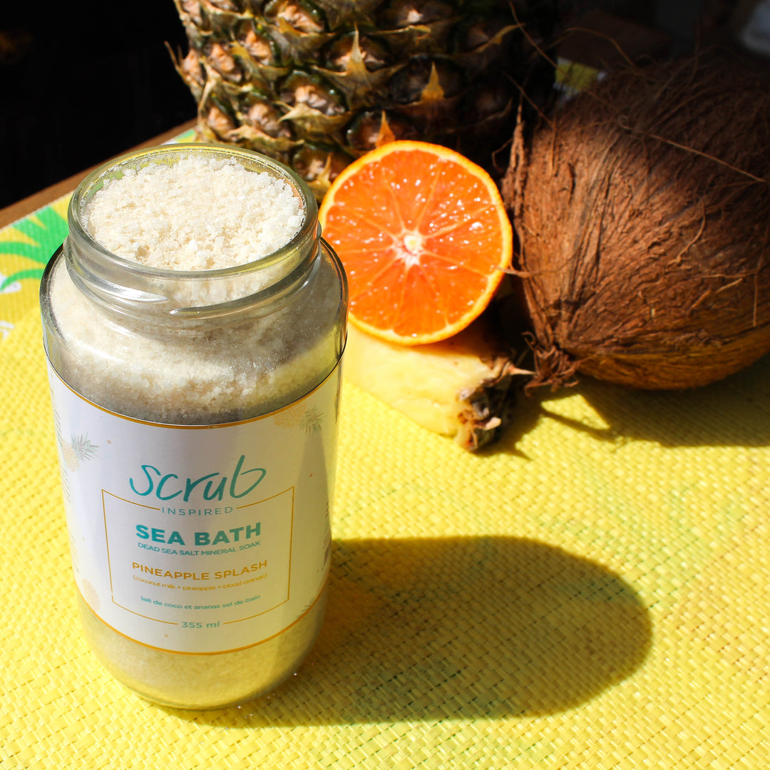 Pineapple Splash [pineapple + coconut + orange] Sea Bath