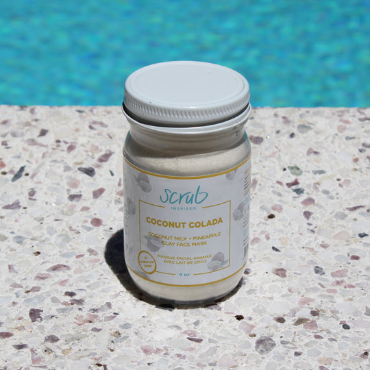 Coconut Colada [clay facial mask]