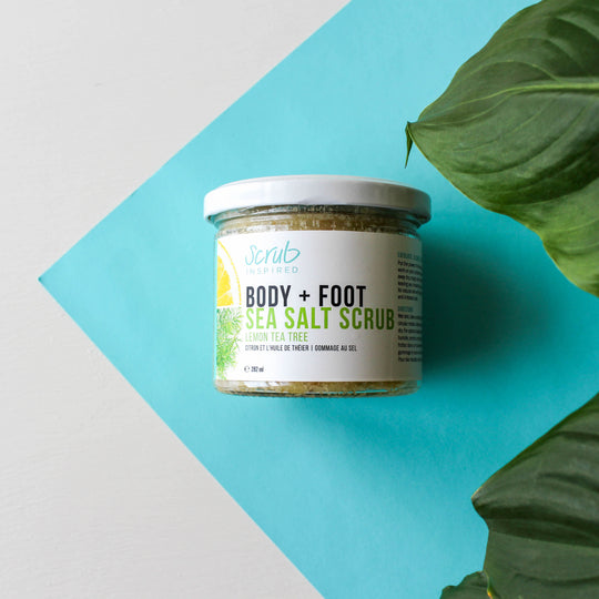 Lemon & Tea Tree - Sea Salt Scrub