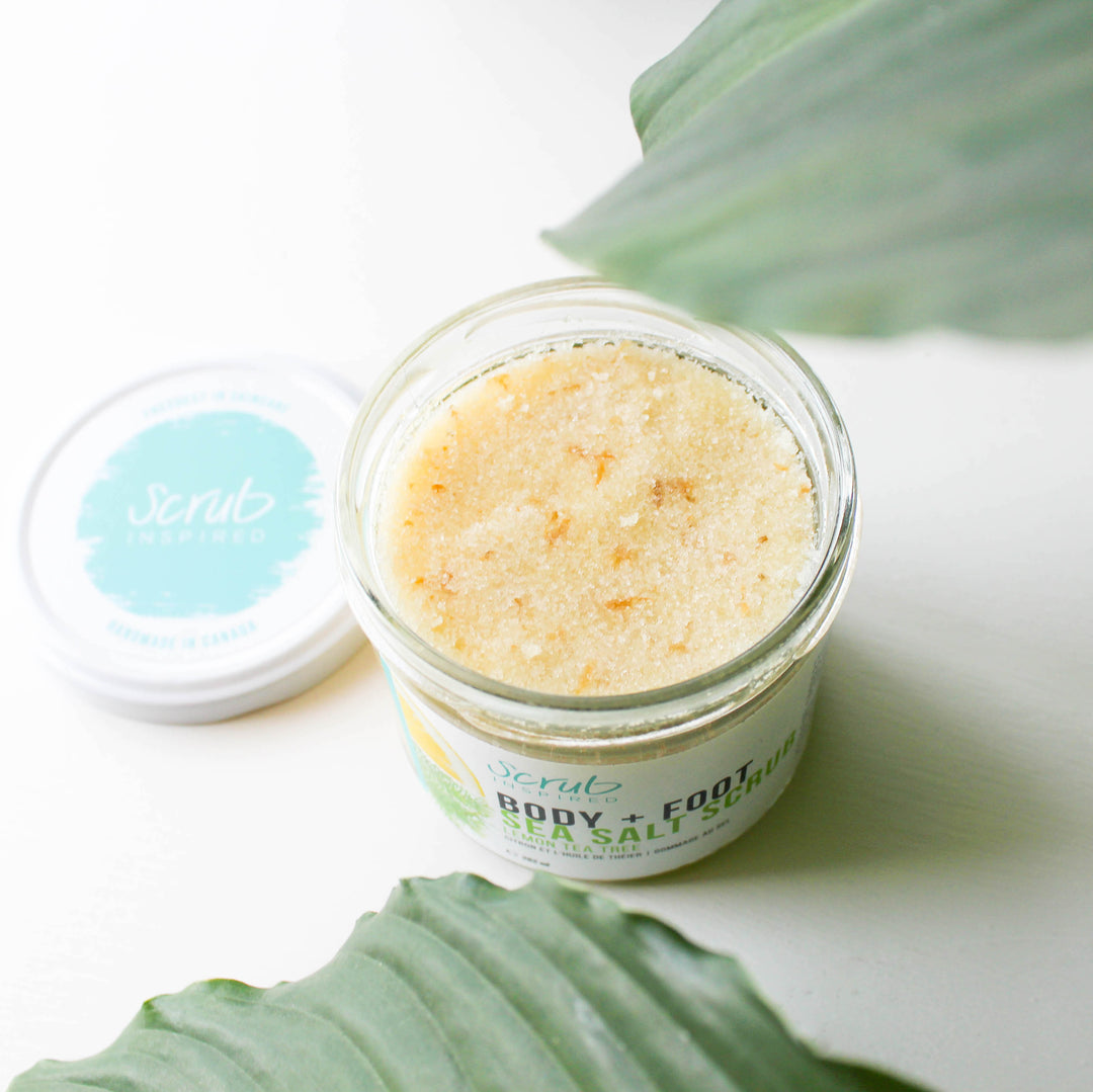 Lemon & Tea Tree - Sea Salt Scrub