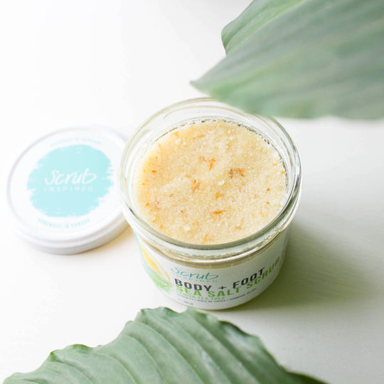 Lemon & Tea Tree - Sea Salt Scrub