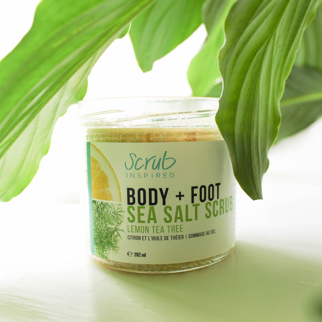 Lemon & Tea Tree - Sea Salt Scrub