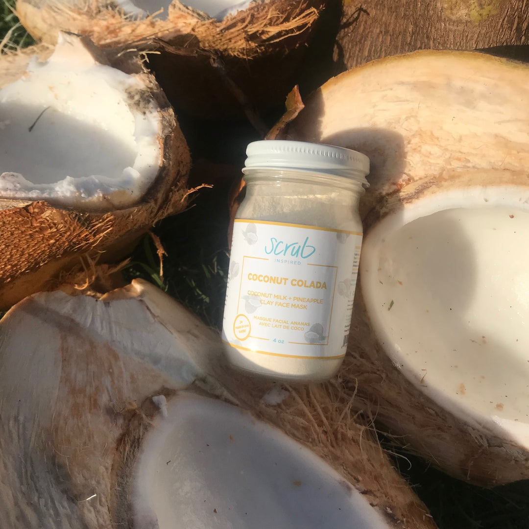 Coconut Colada [clay facial mask]