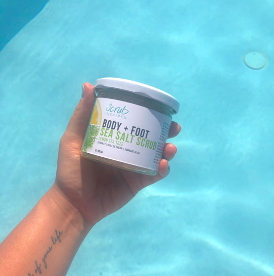 Lemon & Tea Tree - Sea Salt Scrub