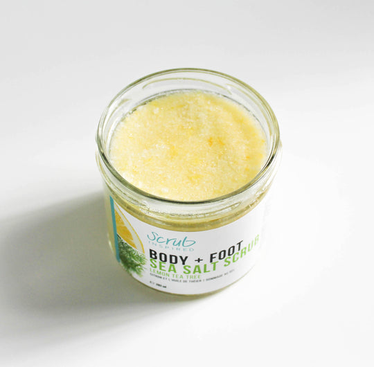 Lemon & Tea Tree - Sea Salt Scrub