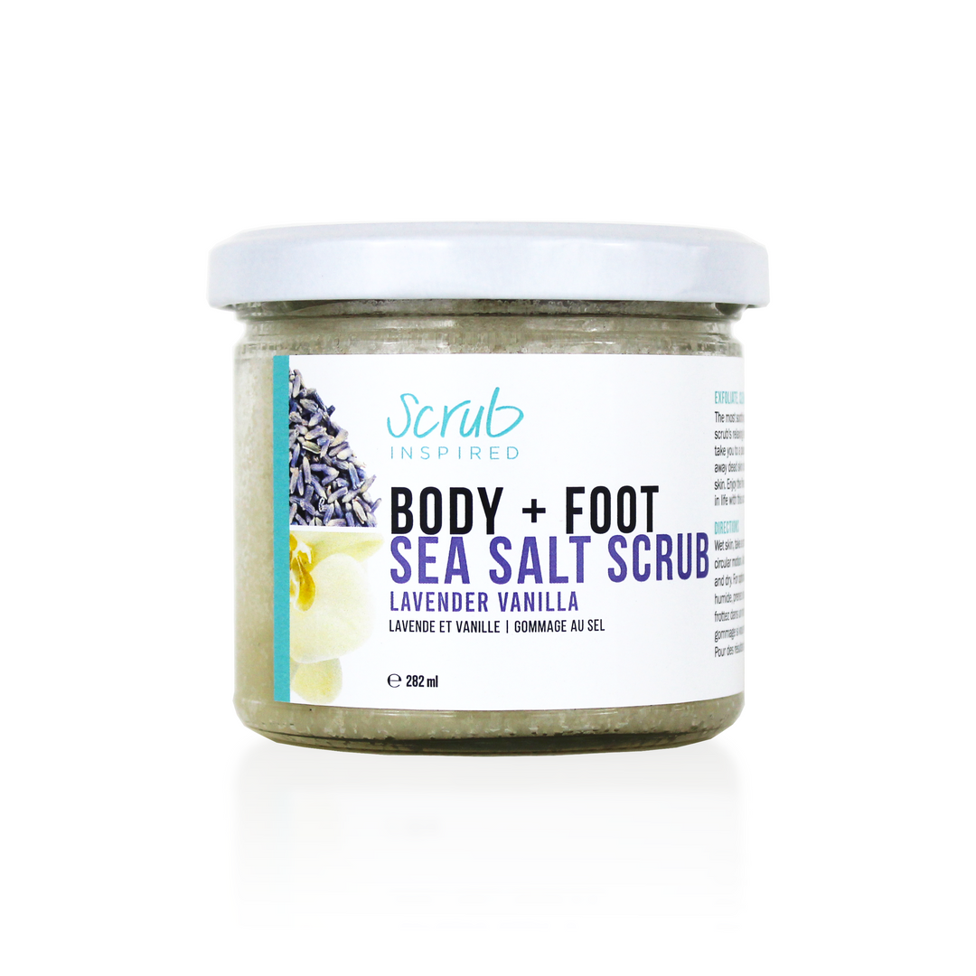 Lavender Vanilla - Sea Salt Scrub