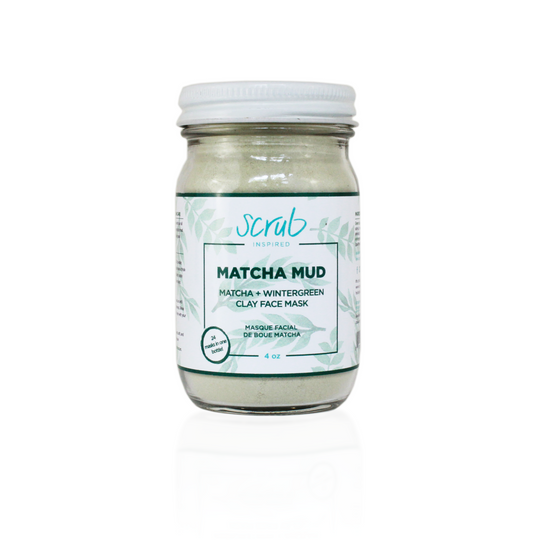 Matcha Mud [Wintergreen + Matcha] Clay Facial Mask