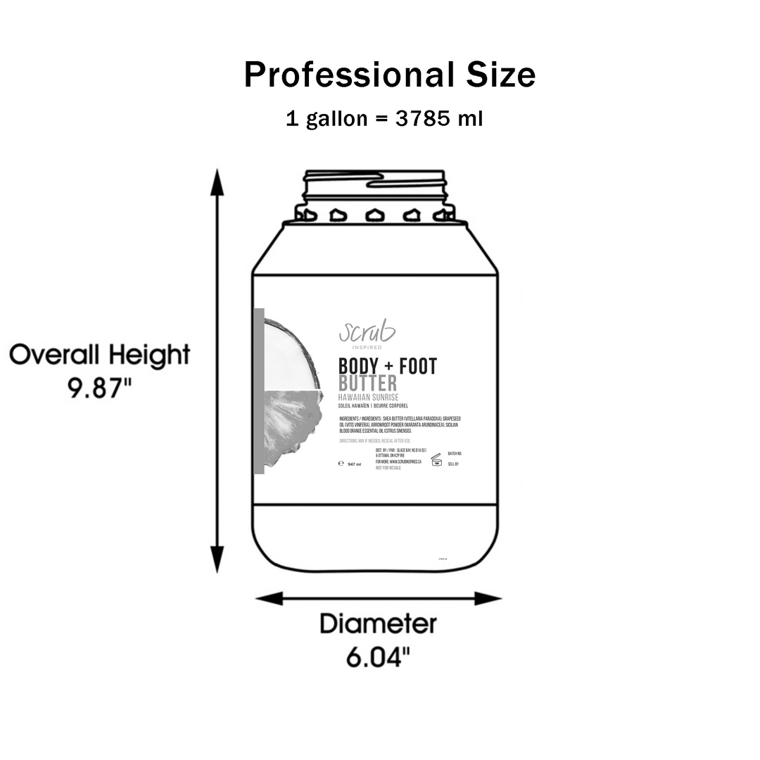 Professional Sized Body Butters