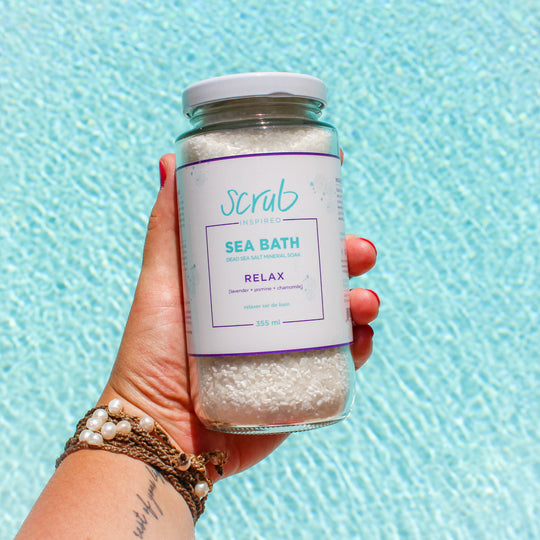 Relax [Lavender + Jasmine + Chamomile] Sea Bath
