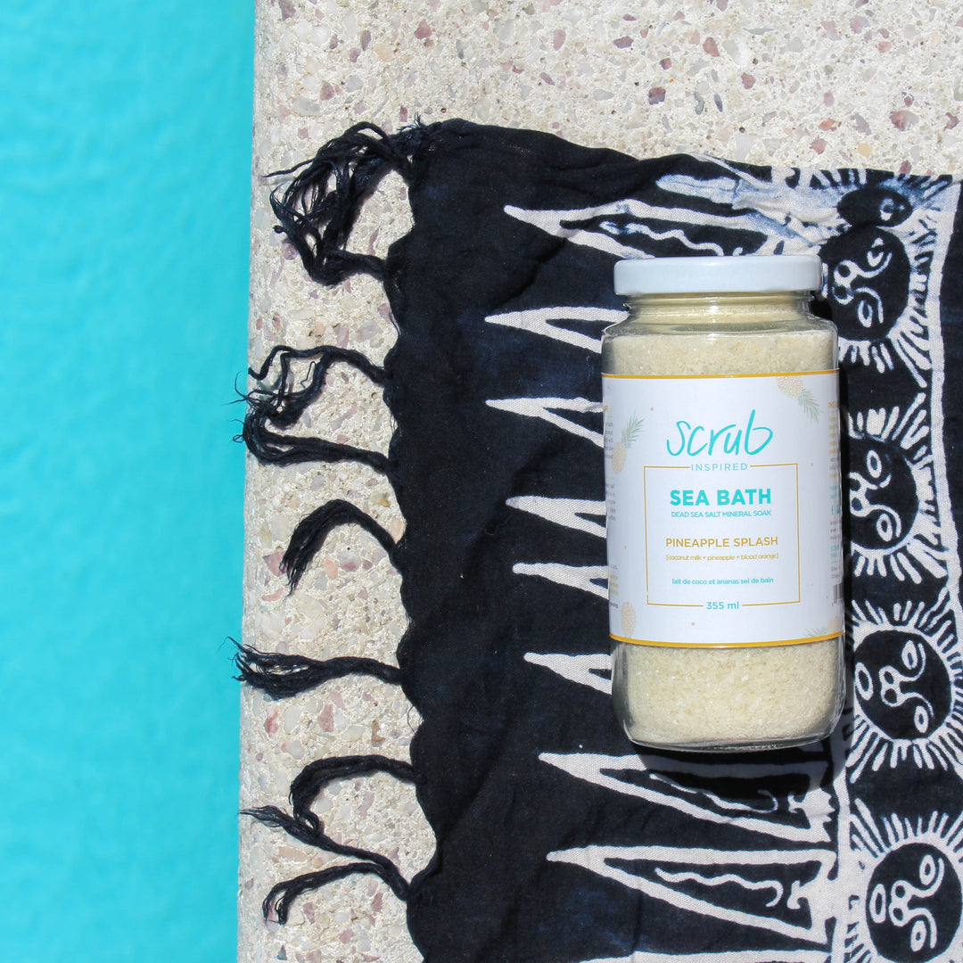 Pineapple Splash [pineapple + coconut + orange] Sea Bath