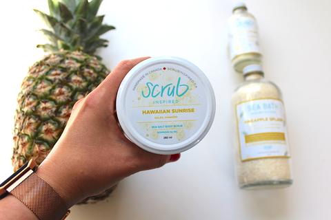 scrub inspired pineapple coconut scrub 